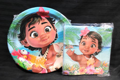 Disney Moana Birthday Party Supply Decorations – Banner, Plates, Props & MORE