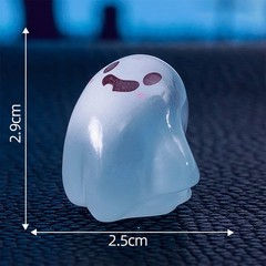 Halloweens Night Light Specters Figurines 6 Pack for Themed Parties Supplies
