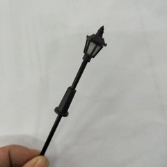 10PCS Model Railroad Train 1:72 Scale Lamp Posts Led Street Light Lamps 00 Gauge