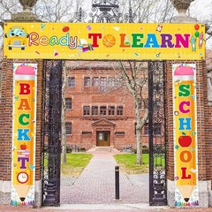 3 Pcs Lightweight Back to School Banners – Easy Install for Every Classroom