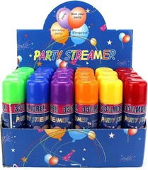 6 Pack Party Streamer Spray String in a Can – 3 oz Each – Fun Party Favors & …