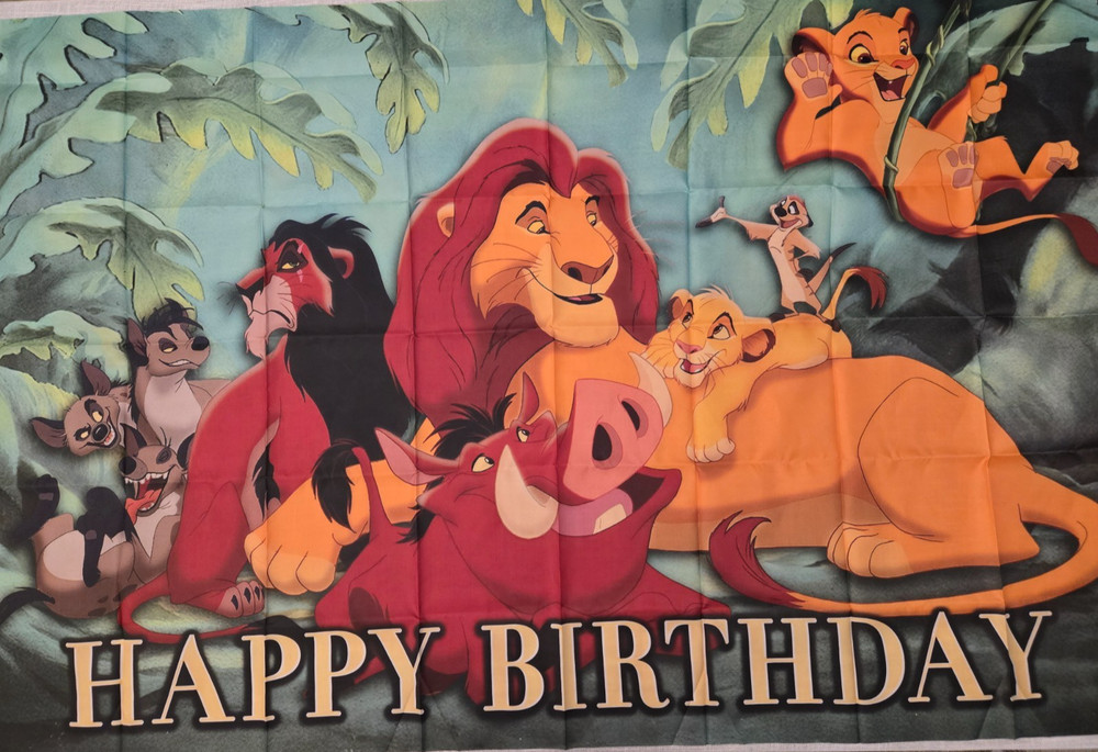 The Lion King Party Supplies Birthday Decor Backdrop Balloon Toppers US Seller!