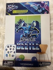 🌟Blue Beetle DC Comics Birthday Party Decoration Scene Setters w/Photo Props