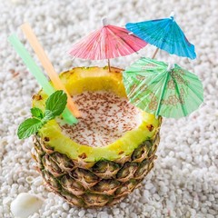 288 Pieces Cocktail Umbrella for Drink Assorted Paper 4 Inch Umbrella Tooth