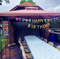 Delightful Moana Party Decoration Set – Banner and Topper for Kids’ Birthdays