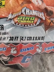 Power Rangers Dino Charge Crepe Paper Streamer 30ft Birthday Party