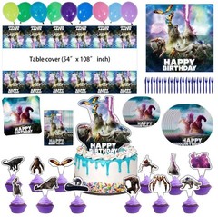 Godzilla x Kong Birthday Party Decorations Supplies 163 pcs