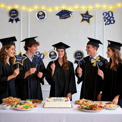 Graduation Party Centerpieces Decorations for Tables Class of 2026-30pcs Glitter