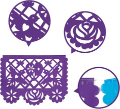 Mexican Party Papel Picado Banner Decoration Fiesta Banner Cinco de Mayo Garland