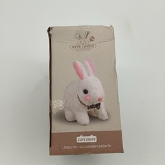 Realistic Robot Bunny Toy Bunny Walking Wigging Tail Realistic Robot Rabbits Toy