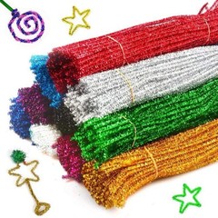 100pcs 30*6mm Mixed Color DIY Metal Wire Christmas Tree Home Party Decoration
