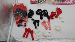 Pink Mouse Birthday Party Decorations Balloons Garland Signs Tablecloth Backdrop