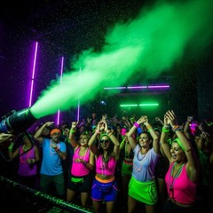 milo UV Party Paint | 5 Gallon Bucket | Fluorescent Event Paint | Various Colors
