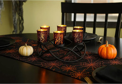 Halloween Decorations for Indoor Gothic Table Centerpieces, Black | Spooky Witch