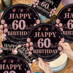 60Th Birthday Party Decorations for Women – Rose Gold 193 Pcs Party Supplies for