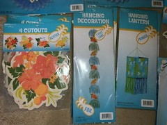 (20 New Packs) HALLMARK Party Express HAWAIIAN Luau Decorations-Retail over $84