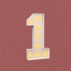 New 28 Inch LED Numeric Display Frame Insertable Party Decor Graduation Gifts