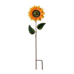 Outdoor Metal Sunflower Wind Catcher for Unique Garden and Patio Decor