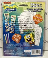 «Spongebob» Birthday Party Supplies, Invitations, Grab & Go Play Packs, Kiddy