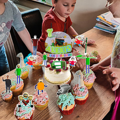 Baldi Cake Topper happy birthday party supplies decoration CUPCAKE CAKE TOPPER