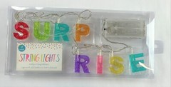 SUPRISE Party String Lights 6.6ft Reusable Décor Special Occasion & Birthday