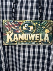 Graduation License Plates & Stole Sets