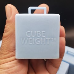 Cube Weight – 65 g Light Blue Balloon Weights for Helium Balloon Bouquet 10 Pcs