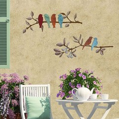 Striking Metal Birds Wall Decoration Brings a Sense of Nature into Your Home