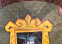 Mario Bros Giant 46” X 35” Plastic Luigi King Boo Sign Grommets Luigi’s Mansion