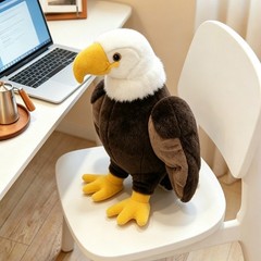 Bald Eagle Stuffed Animal Plush Toy Soft American Eagle Plush for Kid Home Decor