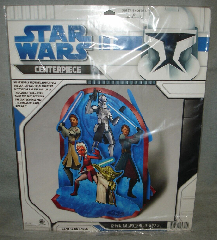Star Wars Hallmark Party Express Table Centerpiece 2008 12 5/8 inches tall