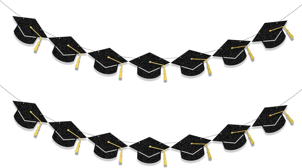 Tinbax Graduation Decorations Class of 2026 Party Supplies – Graduation Grad Cap