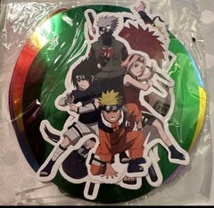 Anime Naruto Birthday Party Decorate Supplies Set，Banner Plates Cake Toppers