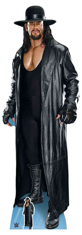 The Undertaker Long Coat and Hat WWE Lifesize and Mini Cardboard Cutout