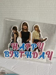 Taylor Swift Birthday Party Banner & Decorations Set Balloons, Cake Topper