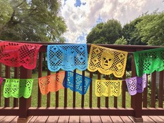 Lucha Libre Party Decorations – PLASTIC Papel Picado Banners (2 pack, 10 flag…