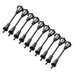 Model LED Street Lamp 10pcs Scenery Street Layout Accessories Train DIY New