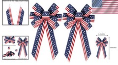 Outdoor Independence Day Bows