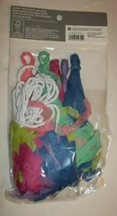 Spritz Garland 80″ Multi-Color Pink Blue Green Pom Pom Party Decorations NIP!