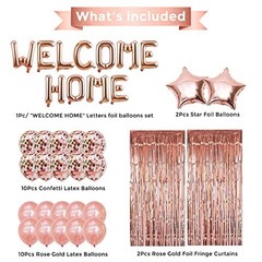 Welcome Home Party Decorations – Balloons, Banners & Signs for Baby Girl Celebra