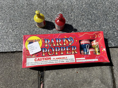 Party Supply Bundle Lot: Glow Party Set/Krazy Straws/Pom Pom/Flutes/Fans/Popper