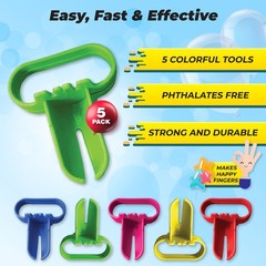 Knot Easy Balloon Tie Tool (5 Pack) – – Ties Knot Fast – Easy Balloons Tying …