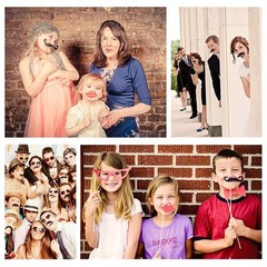 Party Props for Photo Booth Birthday Wedding Kids Adult Prom 58 Pcs, DIY…