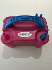 Portable High Power Two Nozzle Pink Electric Balloon Inflator Pump Tested Works