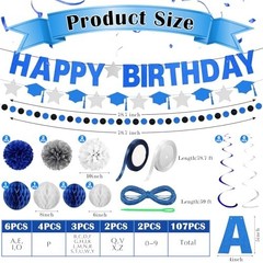 27 Pcs DIY Custom Letter Banner Kit – 107 Glitter Letters & Numbers for Party De