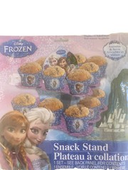 Disney FROZEN Cupcake Holder Stand 2 Tier Elsa Anna Olaf