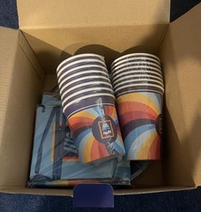 NEW 2026 ALDI 50th Birthday Celebration Box Party Pack Limited Edition Serves 8
