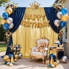 10x10FT Gold Sequin Backdrop Curtain for Party – 2 Panels 5x10FT Wrinkle-Shimmer