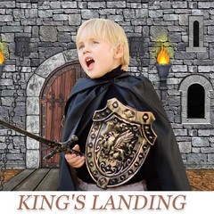 Tranqun Medieval Party Decorations Castle Backdrop Knight Wall Backdrop Keepers