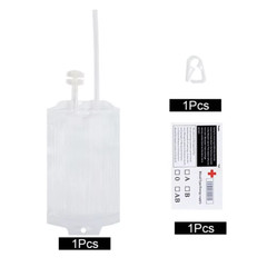 350Ml Halloween Blood Bags for Drinks,Blood Bags of Vampire,Energy Drink Bags,Dr